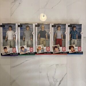NIB Complete Set of One Direction Dolls
